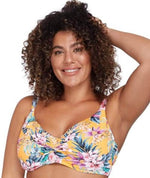 Artesands Tropo'logica Monet Soft Cup Underwire D-DD Cup Bikini Top - Yellow Swim 