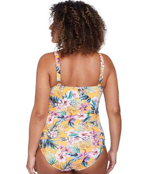 Artesands Tropo'logical Cezanne D-DD Cup Underwire Tankini Top - Yellow