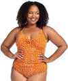 Artseands Che'tah Monet One Piece Swimsuit - Copper 