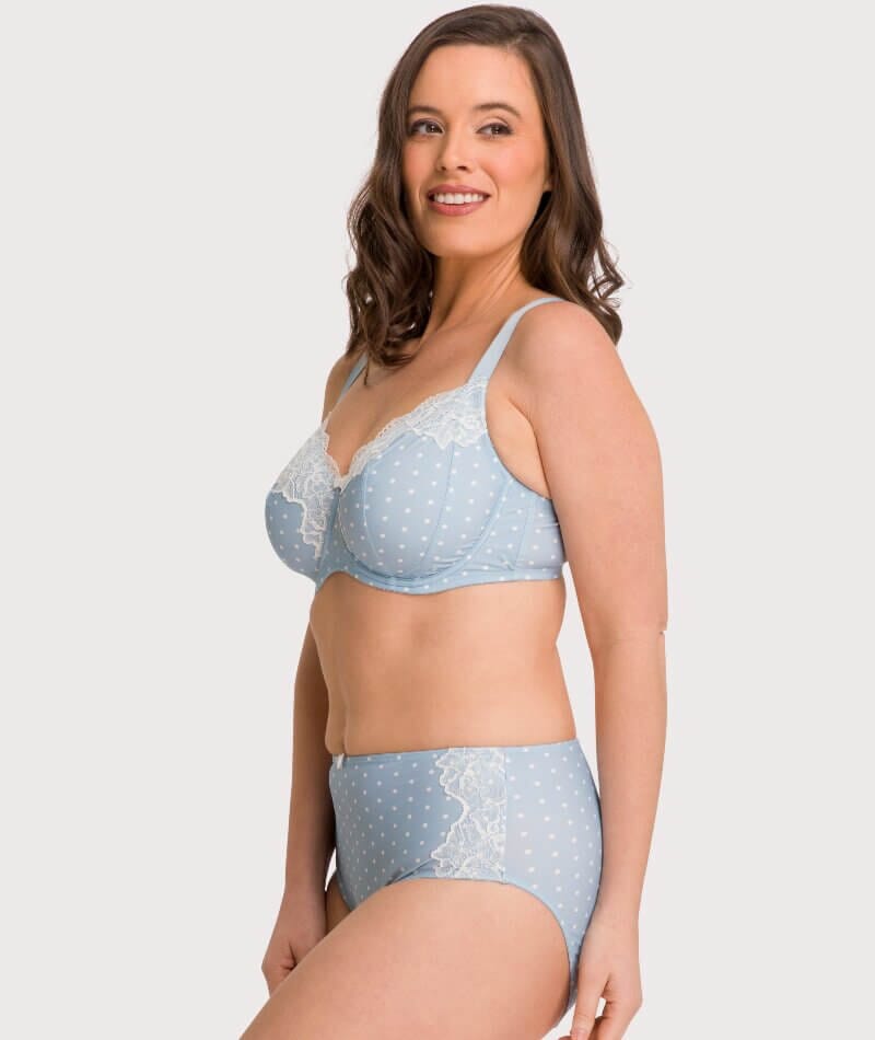 Ava & Audrey Jacqueline Full Cup Underwired Bra - Sapphire