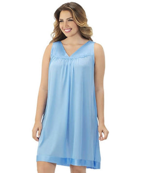 Exquisite Form Short Gown Plus - Purity Blue Sleep / Lounge 