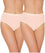 Triumph Sloggi Hikini 2 Pack Midi Brief - Fresh Powder Knickers 12 