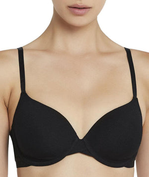 Bendon Body Cotton Full Coverage Contour Bra - Black Bras 