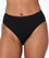 Bendon Body Cotton High Cut Brief - Black Knickers 