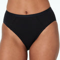 Bendon Body Cotton High Cut Brief - Black