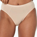 Bendon Body Cotton High Cut Brief - Natural