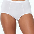 Bendon Body Cotton Trouser Brief - White