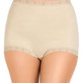 Bendon Cotton High Waist Full Brief - Naturelle