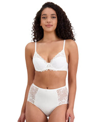 Bendon Embrace Full Coverage Contour Bra - White Bras 