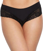 Bendon Everyday Lace Trim Brazilian Brief - Black Knickers XS Black 