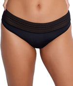 Bendon Flo Light Bikini Brief - Black Knickers 