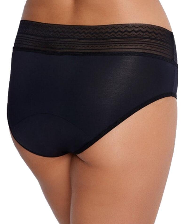 Bendon Flo Light Midi Brief - Black Knickers 