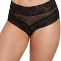 Bendon Lace High Rise Brief - Black