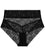 Bendon Lace High Rise Brief - Black Knickers 