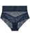 Bendon Lace High Rise Brief - Insignia Blue Knickers 