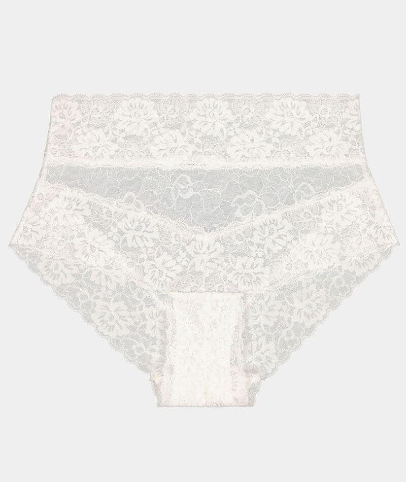 Jacquelina Lace High Waisted High Leg Knickers, Boutique