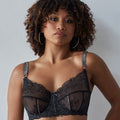 Me. by Bendon Sofia Underwire Bra - Jet/Pewter