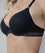 Bendon Me Stripe Elastic & Papertouch Demi Bra - Black Bras 