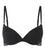 Me. by Bendon Stripe Elastic & Papertouch Demi Bra - Black Bras 