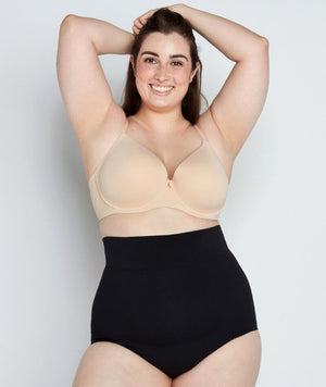 Bendon Medium Control Smoothing High Waisted Brief - Black Shapewear 