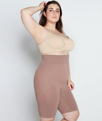 Bendon Medium Control Smoothing High Waisted Shaper Short - Mocha Shapewear 