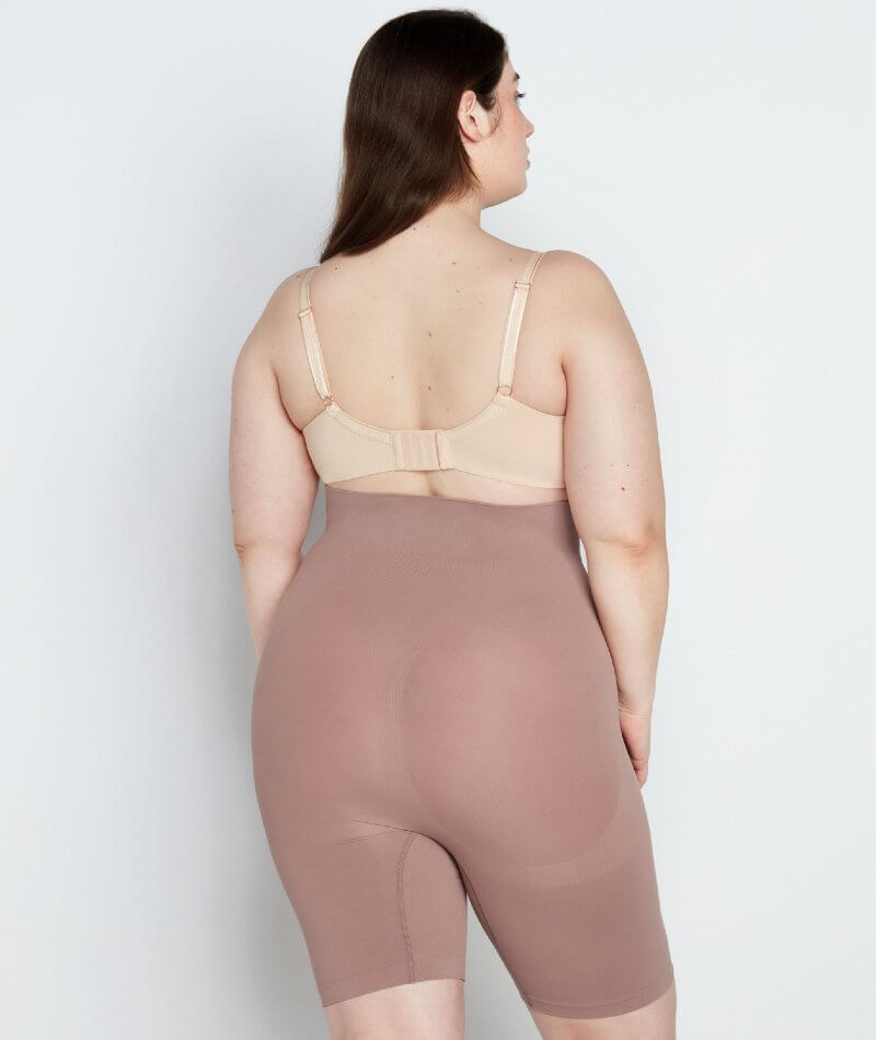 Bendon Medium Control Smoothing High Waisted Shaper Short - Mocha Shapewear 