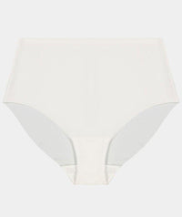 Bendon No Show High Rise Brief - White Knickers 