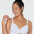 Bendon Rita Full Coverage Contour Bra - White