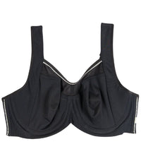 Bendon Sport Underwired Sports Bra - Black/Silver Bras 