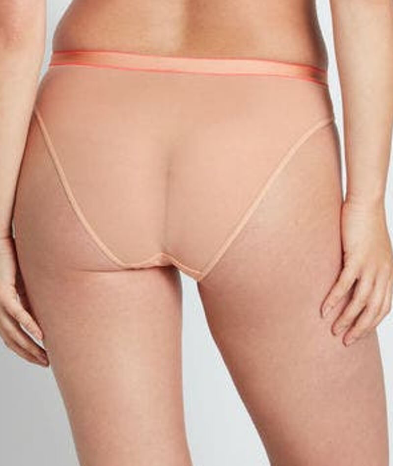 Bendon You Glow High Cut Brief - Neon/Tuscany Knickers 