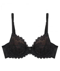 Bendon Yvette Lace Underwire Bra - Black Bras 