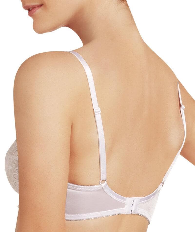 Bendon Yvette Lace Underwire Bra - White Bras 