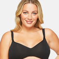 Berlei Barely There Cotton Rich Maternity Wire-free Bra - Black