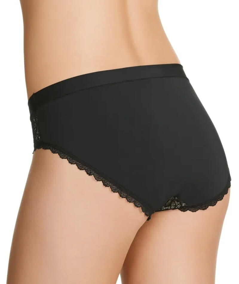 Berlei Barely There Lace Bikini Brief - Black Knickers 