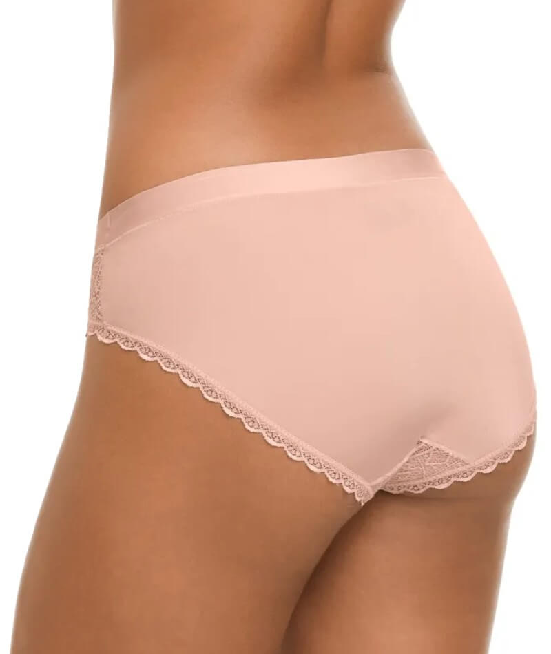 Berlei Barely There Lace Bikini Brief - Nude Lace Knickers 