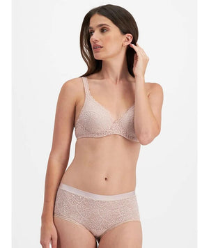 Berlei Barely There Lace Contour Bra - Nude Lace