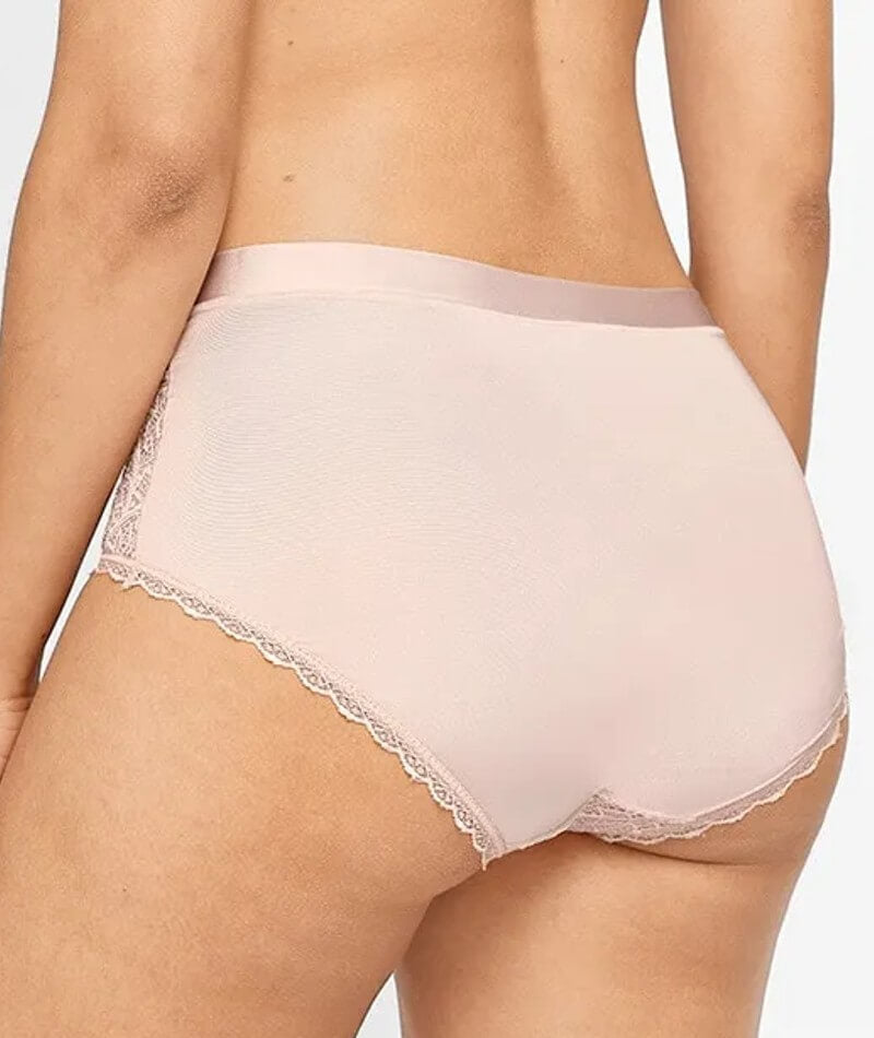 Berlei Barely There Lace Full Brief - Nude Lace Knickers 