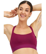 Berlei Euphoria Contour Crop Bra - Deep Cranberry Bras 