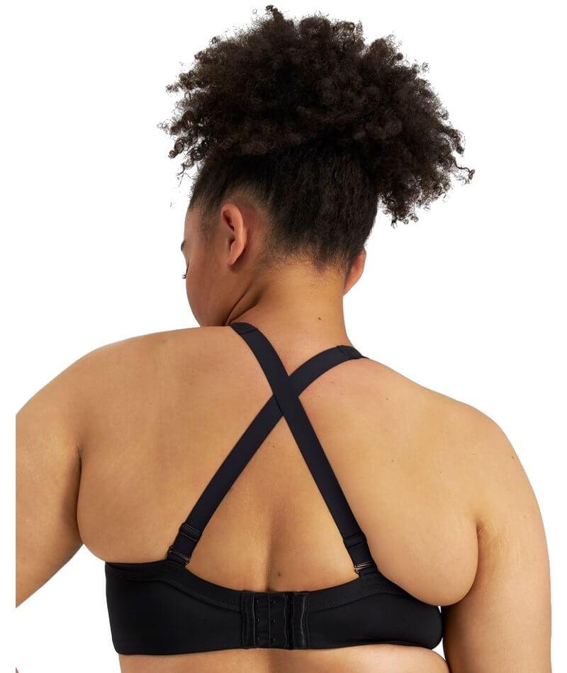 Berlei Euphoria Non-Contour Sports Bra - Black Bras 