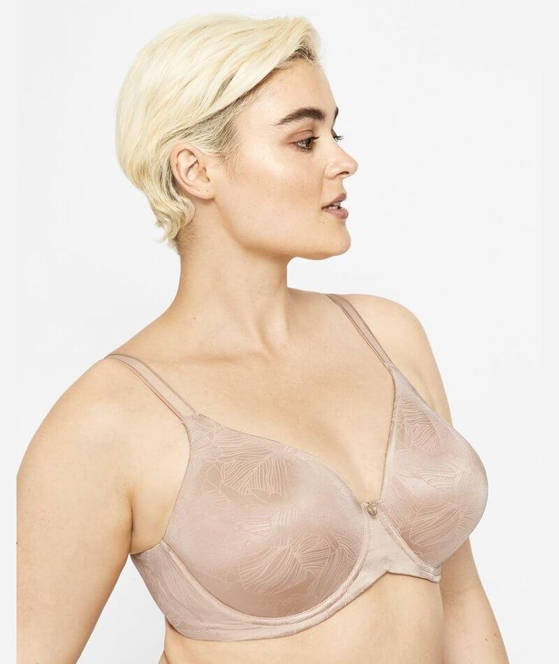 Glossies Lace Moulded Bra, Nude Sexy Lingerie