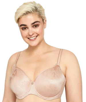 Berlei Lift and Shape T-Shirt Underwire Bra - Contemporary Floral Pearl Nude Bras 