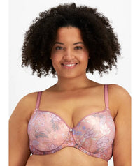 Berlei Lift and Shape T-Shirt Underwire Bra - Pink Floral Bras 