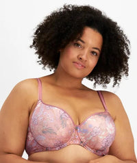 Berlei Lift and Shape T-Shirt Underwire Bra - Pink Floral Bras 