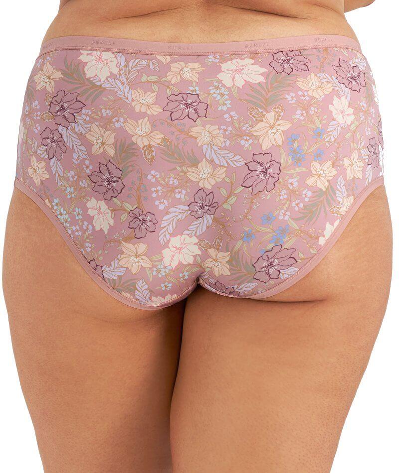 Berlei Lift & Shape Print Full Brief - Pink Floral Knickers 