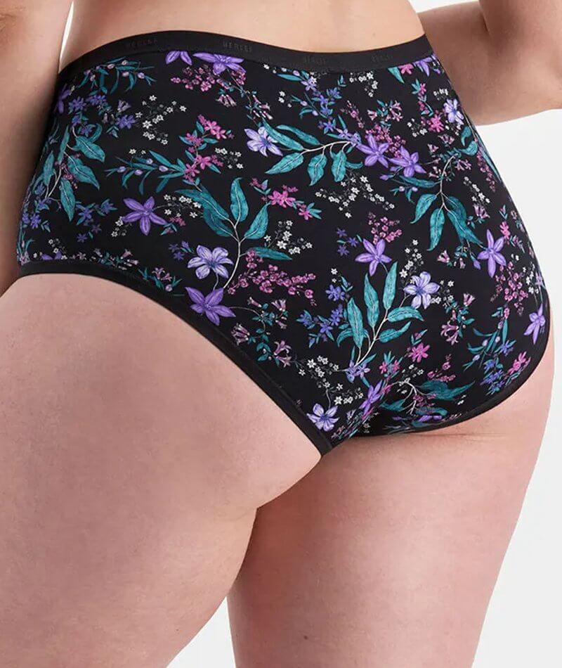 Berlei Lift & Shape Print Full Brief - Starry Heath Knickers 