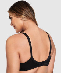 Berlei Luminous Embroidered Minimiser Bra - Black Bras 