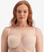 Berlei Luminous Strapless Bra - Nude Lace Bras 