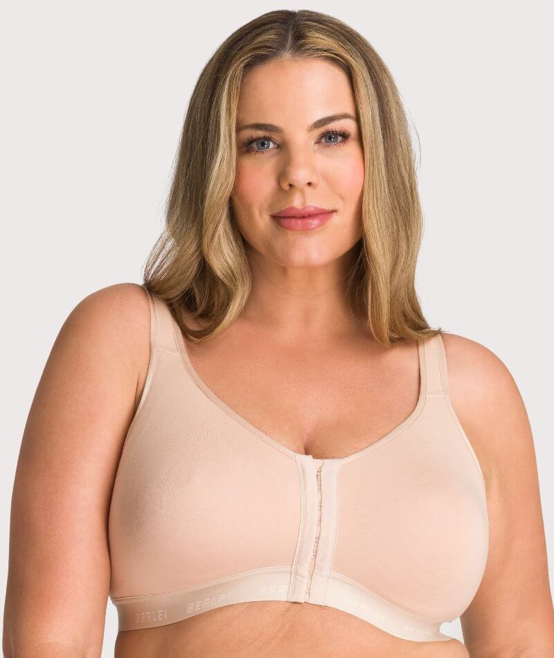 Fayreform Ultimate Comfort Front Closure Soft Cup Bra in Pink