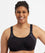 Berlei Pro Elite Contour Crop Sports Bra - Black Bras 