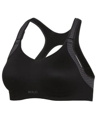 Berlei Pro Elite Mesh Crop Sports Bra - Black Bras 